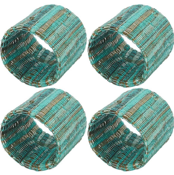 Turquoise Shimmering Napkin Ring