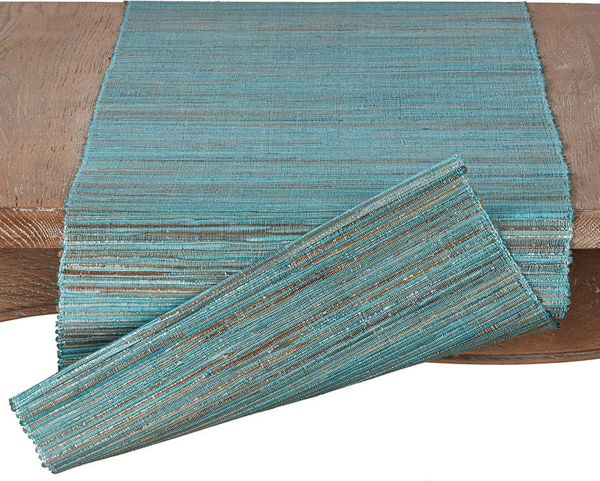 Shimmering Woven Nubby Runner