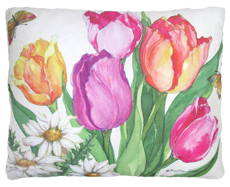 Spring Bouquet Pillow