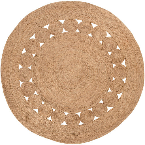 Sundaze Wheat Round Rug