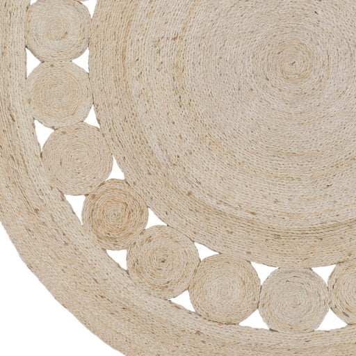 Sundaze Beige Round Rug