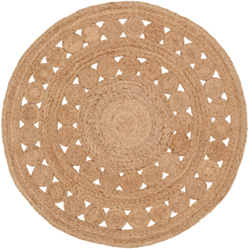 Sundaze Wheat Round Rug