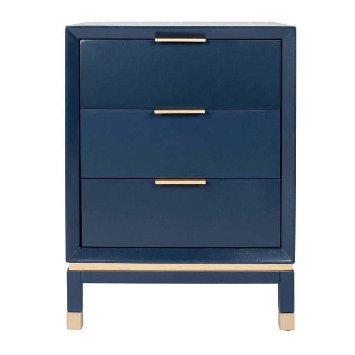 Ford 3-Drawer Side Table