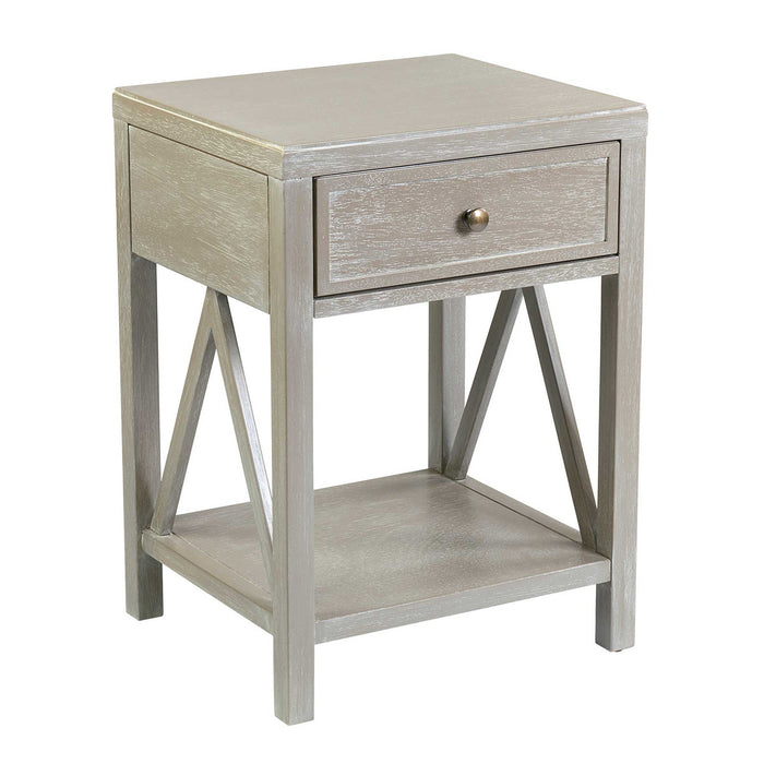 Auburn Traditional One-Drawer Side Table