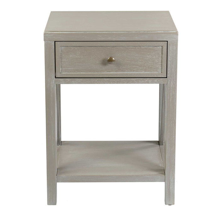 Auburn Traditional One-Drawer Side Table