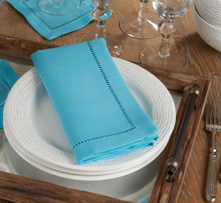 Dinner Napkin With Hemstitched Border