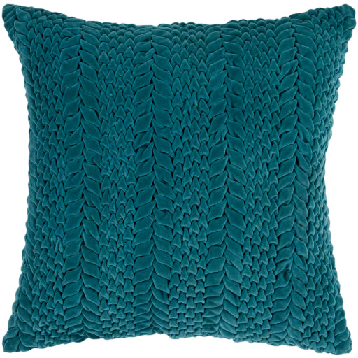 Velvet Luxe Emerald Pillow