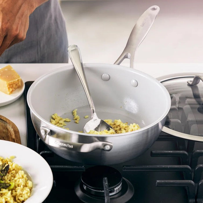 GreenPan Venice Pro Tri-Ply Induction Chef's Saute Pan