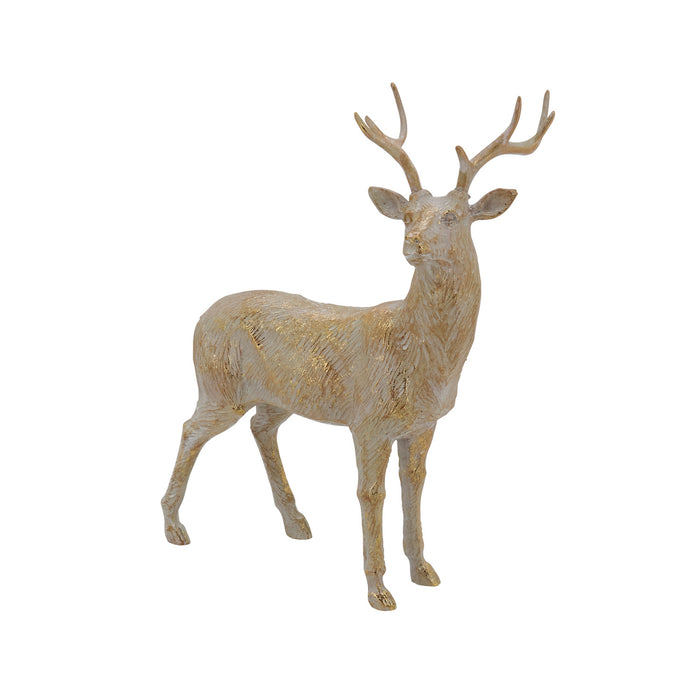 Standing Gold Deer