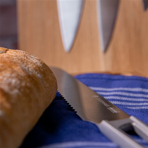 Zassenhaus Magnetic Knife Block - Oak Wood