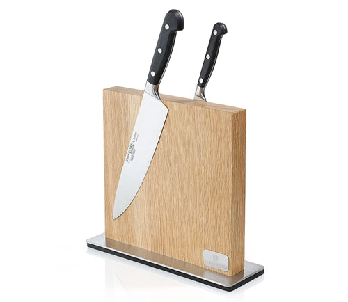 Zassenhaus Magnetic Knife Block - Oak Wood
