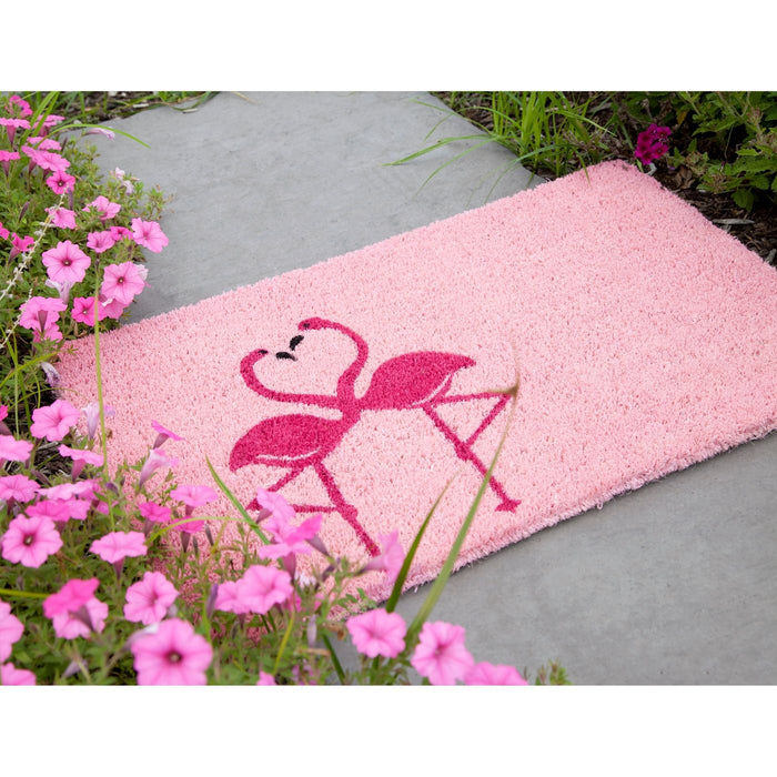 Flamingos Doormat