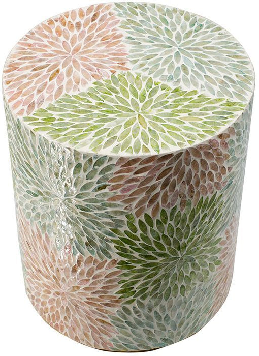 Multi-Colored Pearlescent Stool
