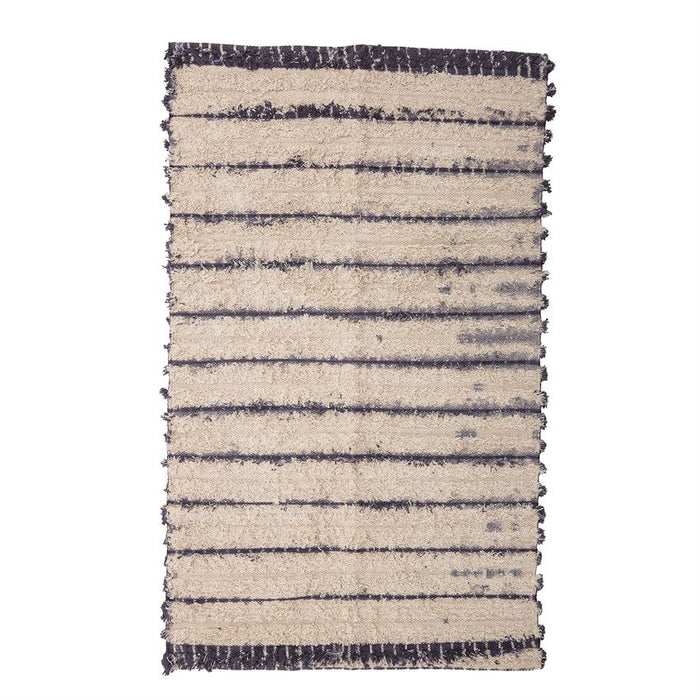 Woven Cotton Tie-Dyed Rug