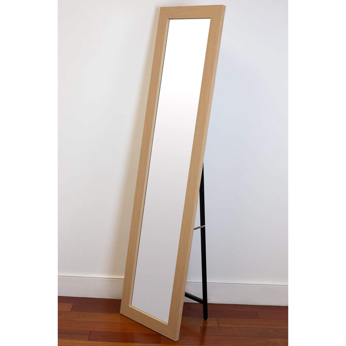 Easel Back Floor Mirror - Natural