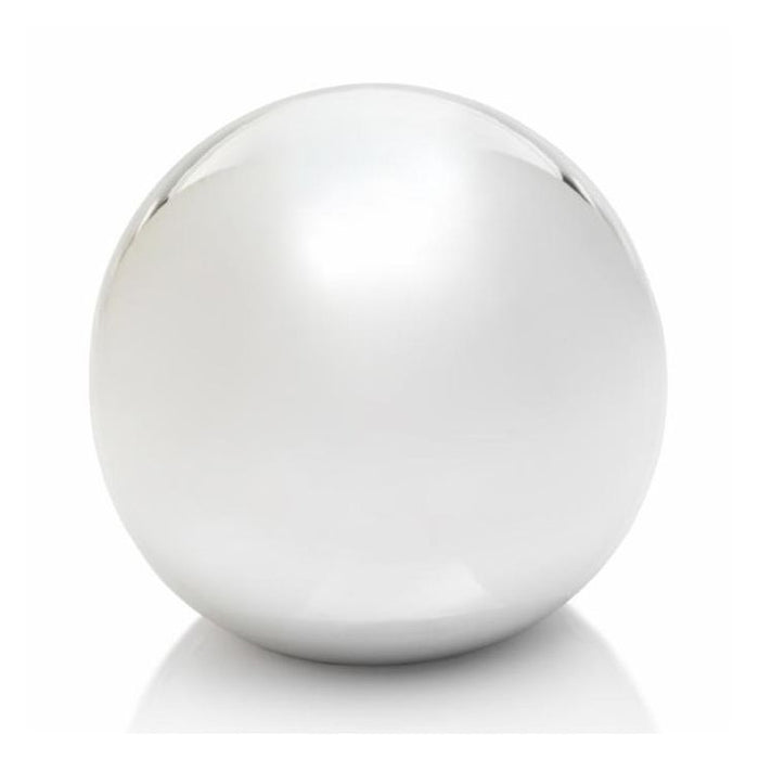 Silver Ceramic Twisted Fill Ball