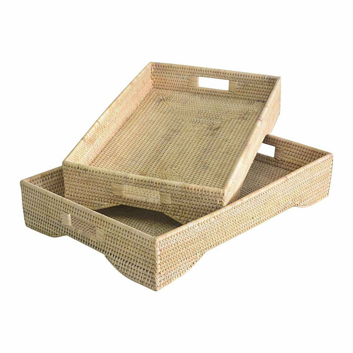 Caspar Rectangle Woven Tray