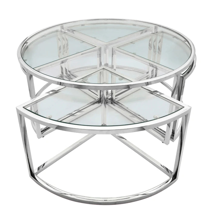 Metal Pull-Out Coffee Table