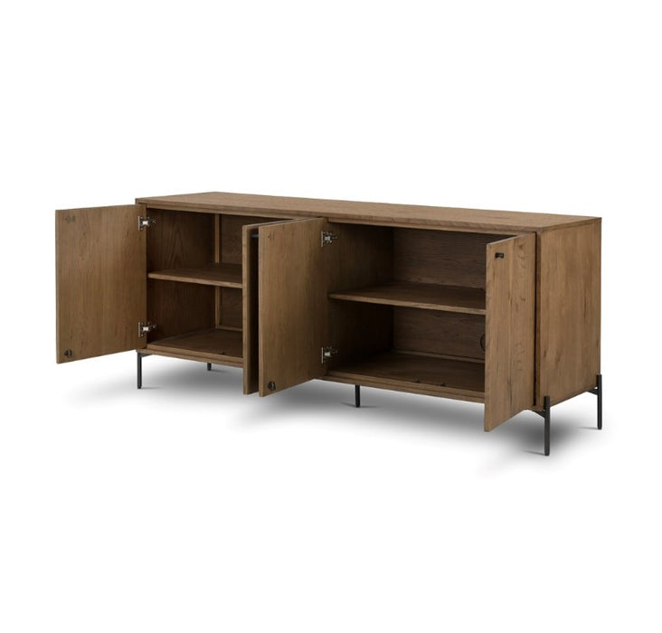 Eaton Sideboard - Amber Oak Resin