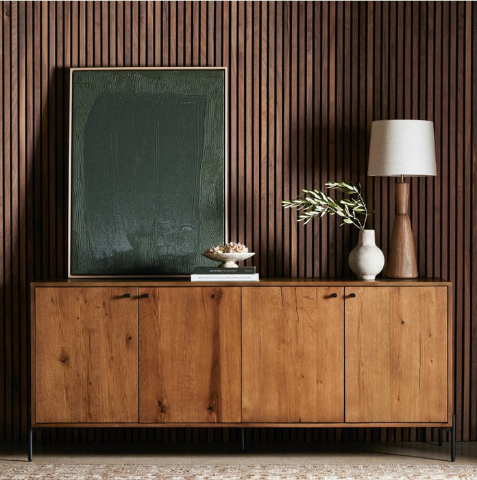 Eaton Sideboard - Amber Oak Resin