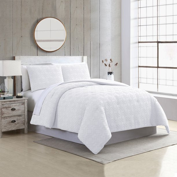 Ethos 3-Piece White Comforter Set