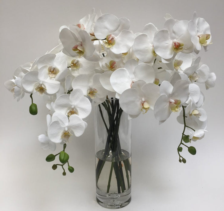 Orchid Bouquet In Glass