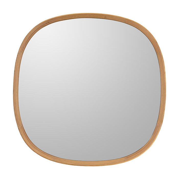 Oak Wood Framed Mirror