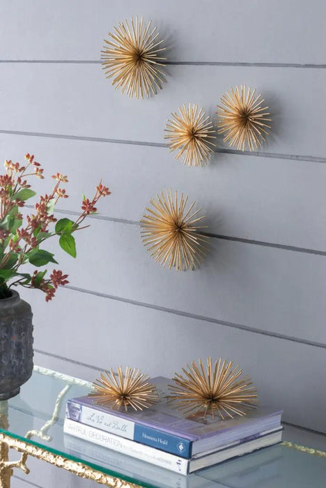 Gold Spike Decorative Ball