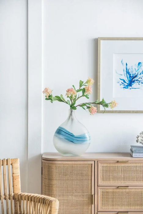 Mist Art Glass Vase