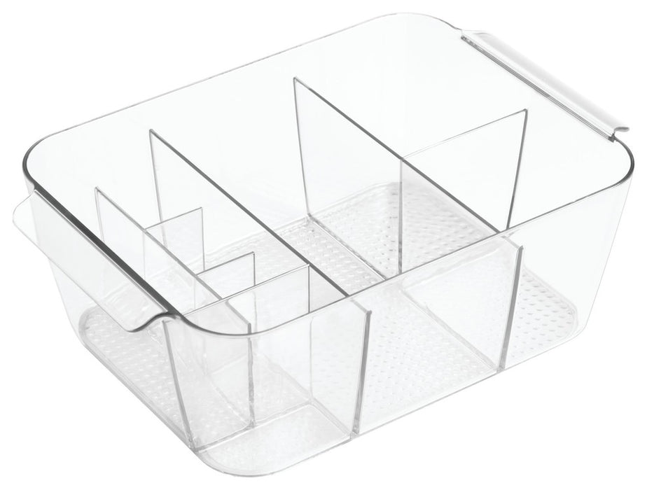 InterDesign Clarity Divided Cosmetic Bin