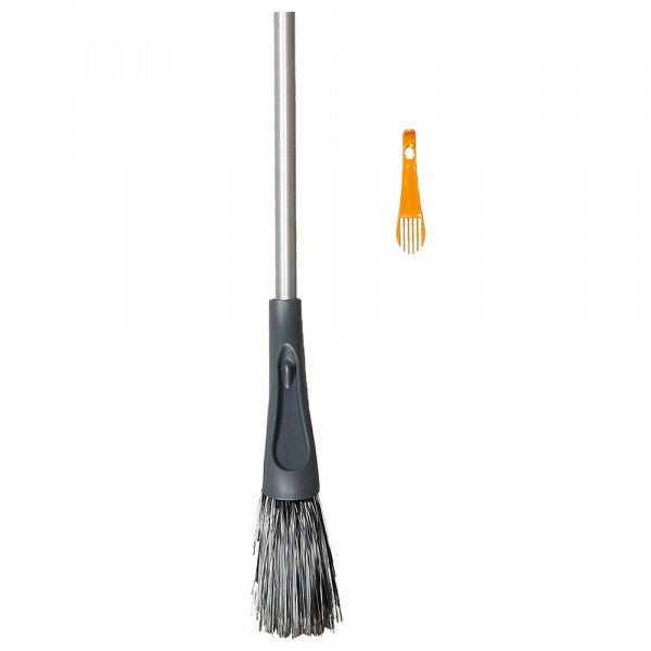 Graphite & Orange Comb Broom