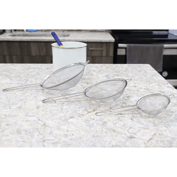 3-Piece Mesh Strainer