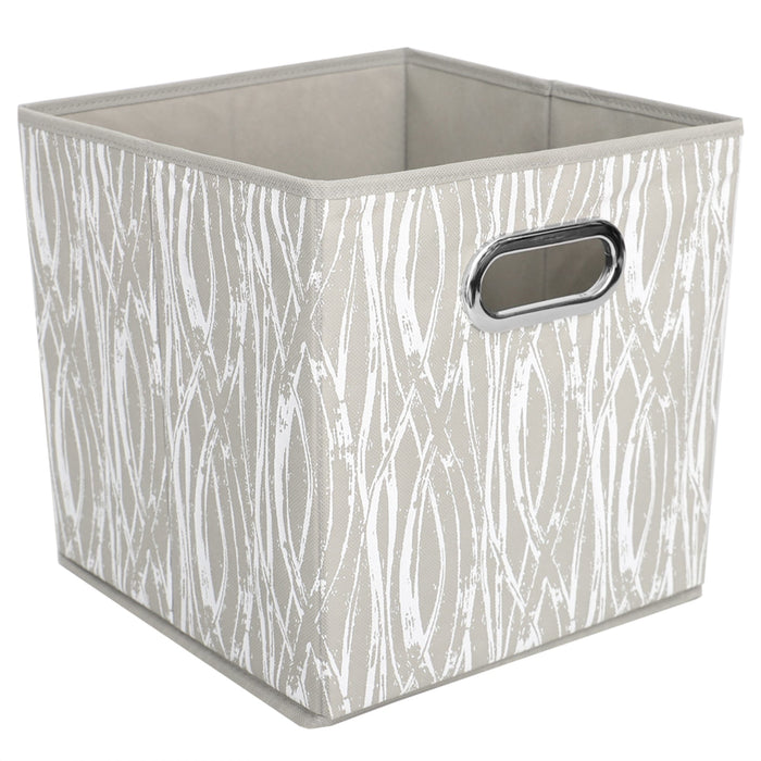 Non-Woven Storage Bin With Grommet Handle