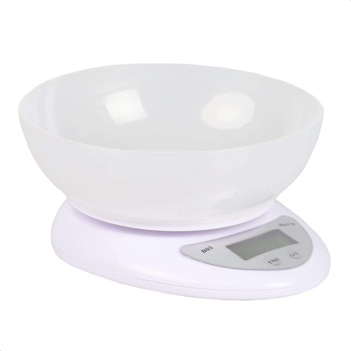 Digital Food Scale With Plastic Bowl