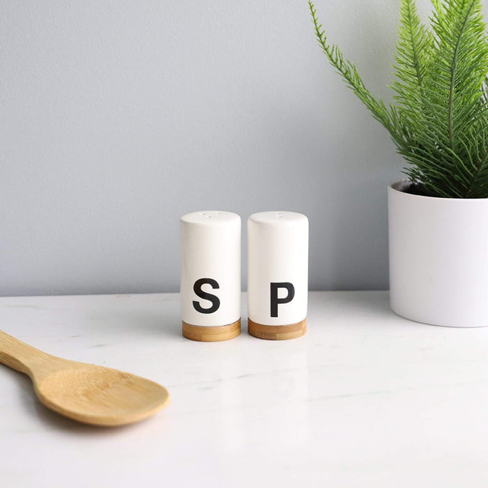 Ceramic Salt & Pepper Shakers