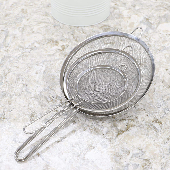 3-Piece Mesh Strainer