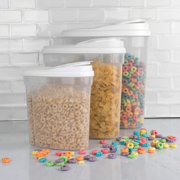 3-Piece Cereal Container