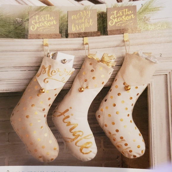 Merry & Bright Stocking Holder