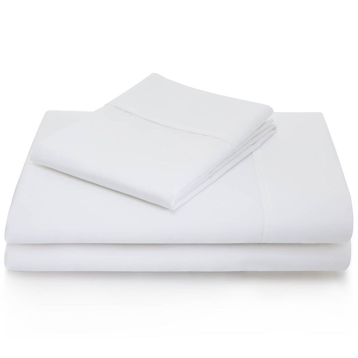 Woven 600 Thread Count Sheet Set - White