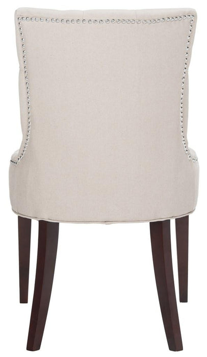 Amanda Linen Tufted Chair