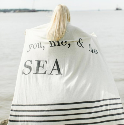 You, Me & The Sea Throw