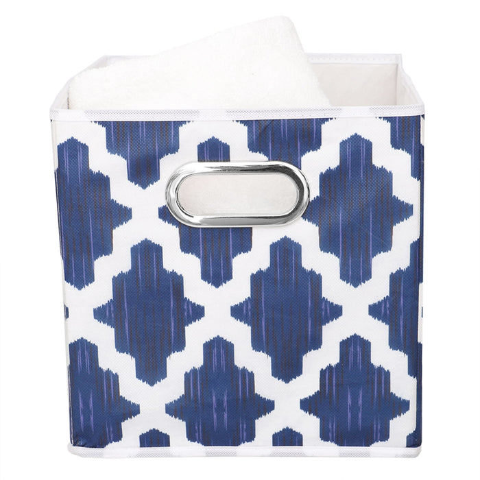 Non-Woven Storage Bin With Grommet Handle