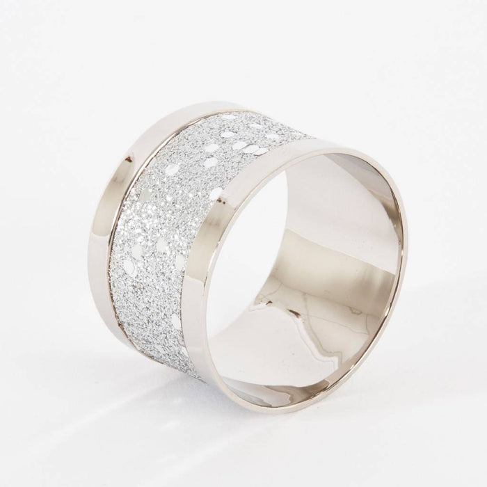 Sparkling Silver Napkin Ring