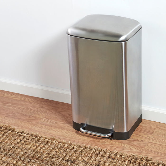 Michael Graves Design Step-On Stainless Steel Waste Bin