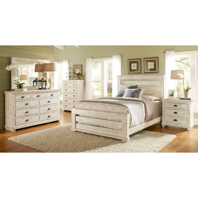 Willow Chest - Distressed White