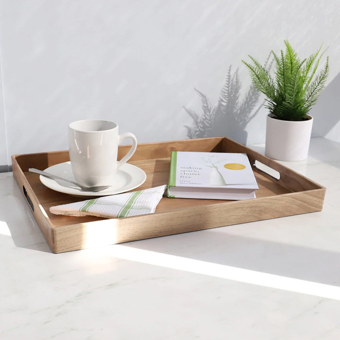 Rustic Wood Serving Tray