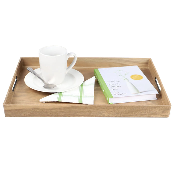 Rustic Wood Serving Tray