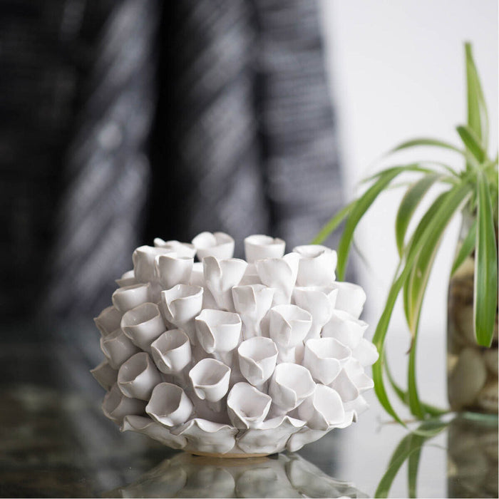Open Coral Candle Holder