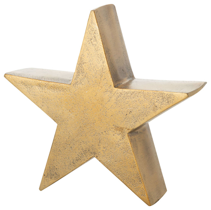Bronze Metal Star Table Piece