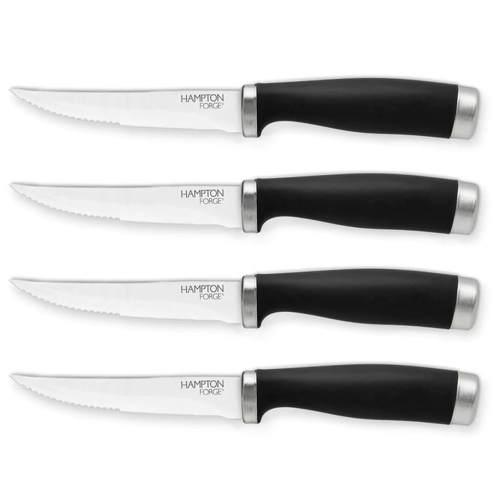 Epicure 4-Piece Steak Set - Black